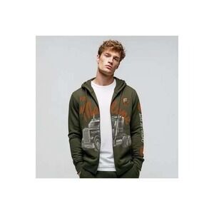 Post Malone XL F-1 Trillion Viral Hoodie -Official Posty Co. Big Rig Burnt Olive